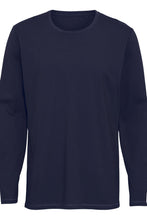 Load image into Gallery viewer, Basic Long-sleeved T-shirt - Navy