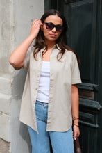 Charger l'image dans la galerie, Short Sleeve Linen Shirt - Sand