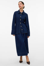 Load image into Gallery viewer, Nikka Denim Shirt - Dark Blue Denim
