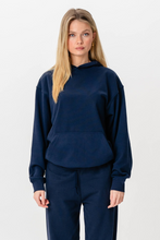 Load image into Gallery viewer, Hoodie Without Drawstring - Navy