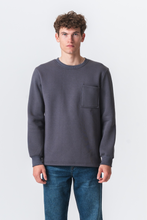 Load image into Gallery viewer, Pocket Sweatshirt Regular Fit - Dark Grey