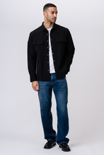 Carregar imagem no visualizador da galeria, Silas Overshirt - Black
