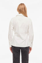 Load image into Gallery viewer, Lumi V-Neck Wrap Top - Snow White