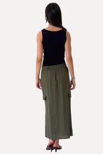 Afbeelding in Gallery-weergave laden, Linen Skirt - Green