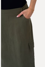 Afbeelding in Gallery-weergave laden, Linen Skirt - Green