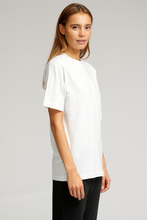 Load image into Gallery viewer, Oversized T-shirt - Light Grey Melange