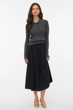 Charger l'image dans la galerie, Silje Poloneck Pullover - Dark Grey Melange