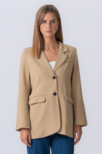 Load image into Gallery viewer, Claire Oversized Blazer - Beige