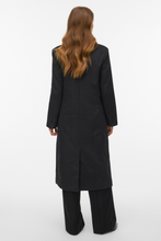 Cargar imagen en el visor de la galería, Garner Long Coat - Black