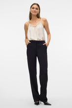 Load image into Gallery viewer, Zamira Slim Straight Pant - Black