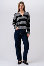 Load image into Gallery viewer, Nora Knit - Grey/Black