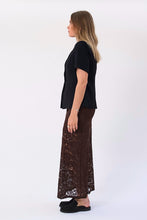 Load image into Gallery viewer, Amara Lace Maxi Skirt - Coffee