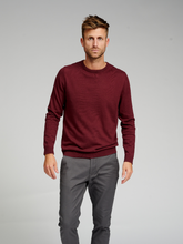Load image into Gallery viewer, Basic Knit Crewneck - Burgundy