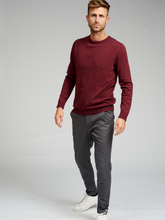 Load image into Gallery viewer, Basic Knit Crewneck - Burgundy