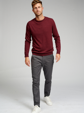 Load image into Gallery viewer, Basic Knit Crewneck - Burgundy
