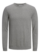 Load image into Gallery viewer, Basic Knit Crewneck - Grey Melange
