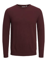 Load image into Gallery viewer, Basic Knit Crewneck - Burgundy