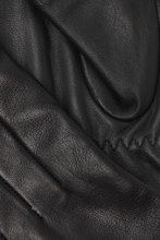 Charger l'image dans la galerie, Leather Gloves - Black
