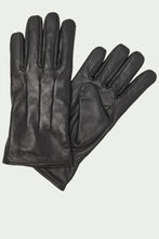 Charger l'image dans la galerie, Leather Gloves - Black