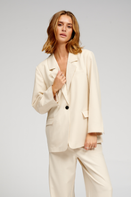 Load image into Gallery viewer, Oversized Blazer - Beige