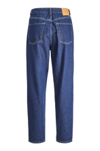 Load image into Gallery viewer, The Original Performance Mom Jeans - Dark Blue Denim
