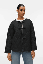 Cargar imagen en el visor de la galería, Sabine LS Quilted Jacket - Black