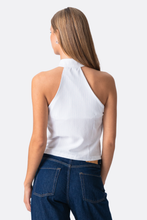 Cargar imagen en el visor de la galería, Silva Striped Top - White
