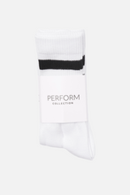 Charger l'image dans la galerie, Chaussettes de sport 5 pcs. - Blanc noir