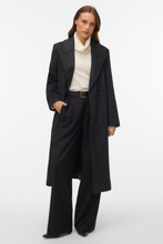 Cargar imagen en el visor de la galería, Garner Long Coat - Black