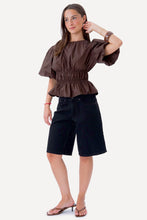 Carica l'immagine nel visualizzatore di Gallery, Valentina Top - Brown
