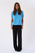 Carica l'immagine nel visualizzatore di Gallery, Chloe Short Sleeved Knit - Light Blue