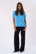 Carica l'immagine nel visualizzatore di Gallery, Chloe Short Sleeved Knit - Light Blue