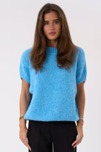 Carica l'immagine nel visualizzatore di Gallery, Chloe Short Sleeved Knit - Light Blue