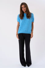 Carica l'immagine nel visualizzatore di Gallery, Chloe Short Sleeved Knit - Light Blue