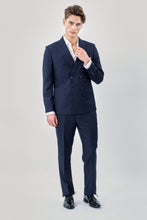 Load image into Gallery viewer, Classic Pants - Navy Pinstripe