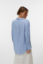 Charger l'image dans la galerie, Linn Shirt - Cornflower Blue-Navy Blazer