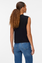Carregar imagem no visualizador da galeria, Saba V-Neck Button Vest - Black