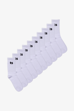 Load image into Gallery viewer, Tennis Socks - White