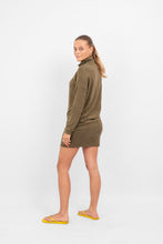 Charger l'image dans la galerie, Robe en tricot Sara - vert foncé
