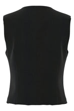 Load image into Gallery viewer, Kamil Fitted Vest - Black