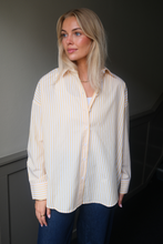 Load image into Gallery viewer, Layla Striped Shirt - Yellow