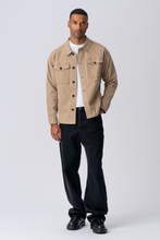 Carica l'immagine nel visualizzatore di Gallery, Twill Overshirt - Dark Sand