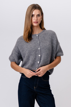 Load image into Gallery viewer, Mary Short Sleeved Knit - Grey