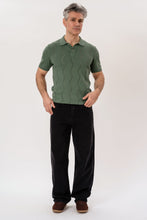 Load image into Gallery viewer, Duran Knit Polo - Green