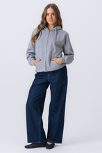 Charger l'image dans la galerie, Sweat à capuche zippé de base - Gray