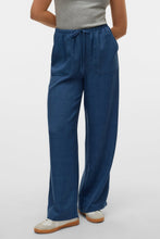 Load image into Gallery viewer, Melaney Loose Pant - Dark Denim Melange