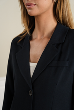 Load image into Gallery viewer, Claire Oversized Blazer - Black