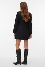Load image into Gallery viewer, Melly Fitted Blazer Dress - Black