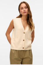 Load image into Gallery viewer, Saba V-Neck Button Vest - Birch