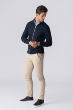 Cargar imagen en el visor de la galería, Pullover Zip Cardigan - Navy